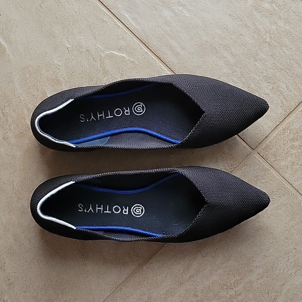 Rothy's Black Shoes: The Point